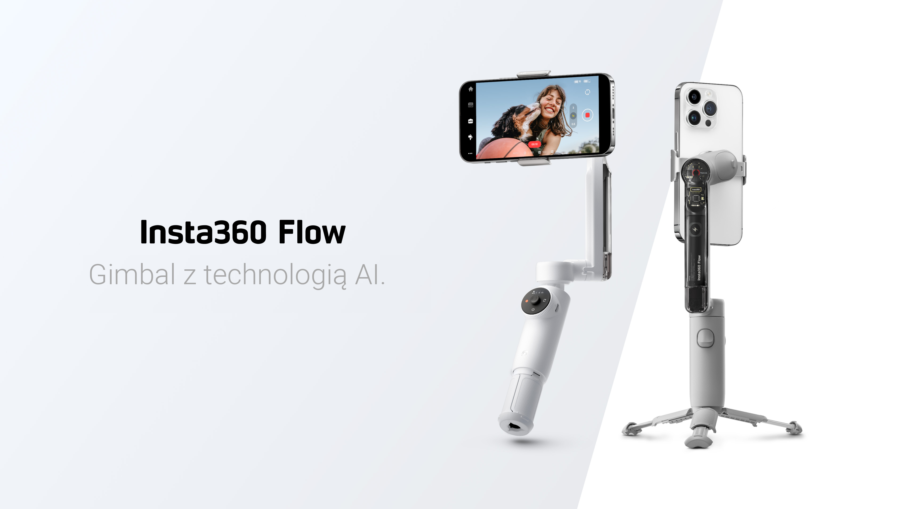 Insta360 Flow Creator Kit szary