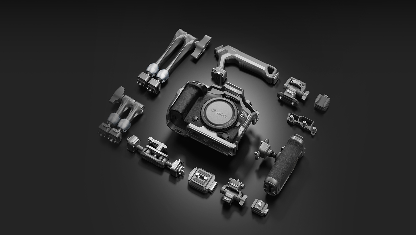 Smallrig Klatka operatorska HawkLock Quick Release Cage do Canon EOS R5 Mark II [4977]
