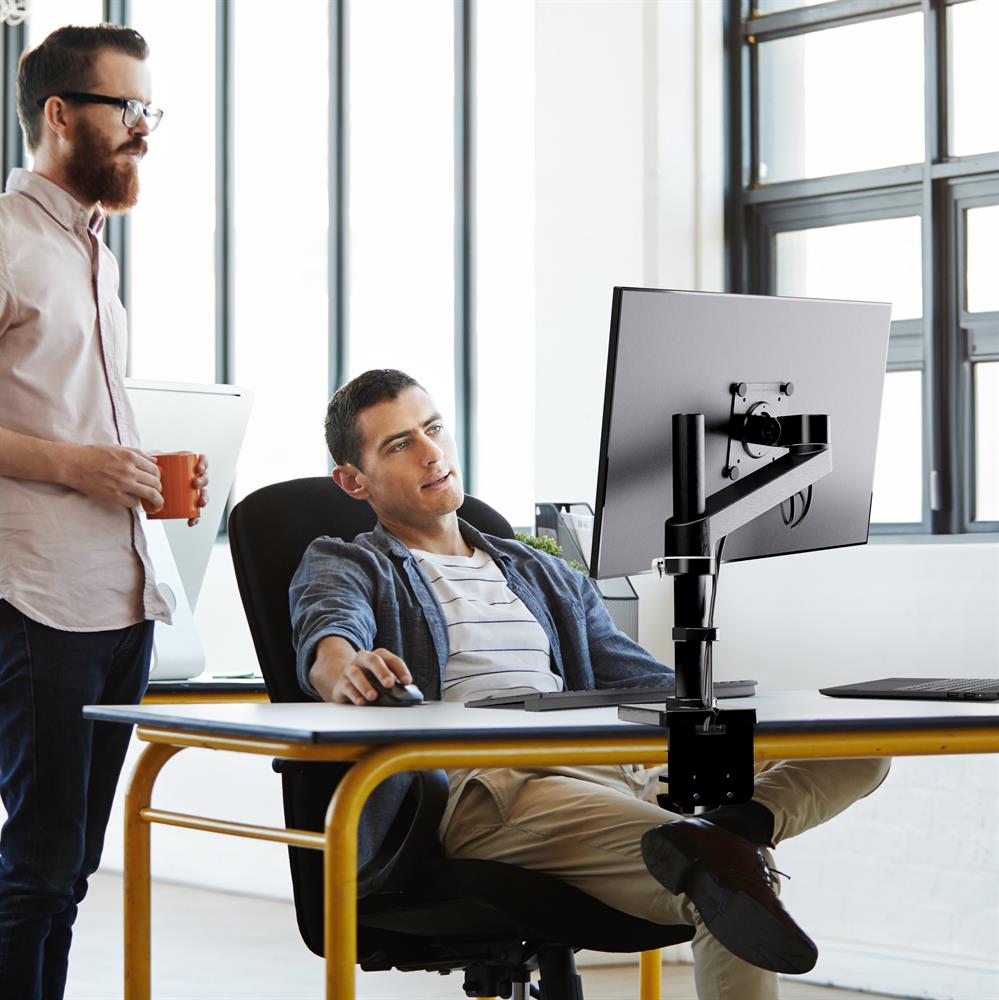 Ergotron NX Desk Monitor Arm - uchwyt biurkowy do monitora (czarny)