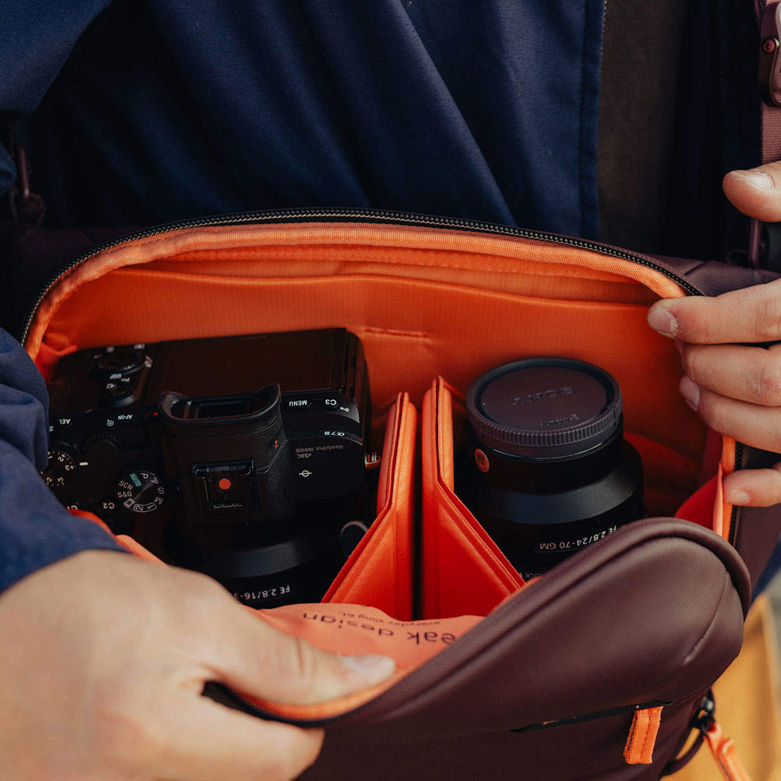 Peak Design Organizer Travel Line Tech Pouch oliwkowy
