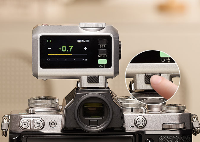 Lampa błyskowa Godox iT30Pro-C iFlash TTL Canon - srebrny