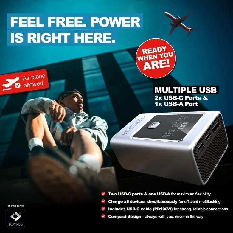 Patona Platinum Powerbank Luxury One PD35 10000 mAh