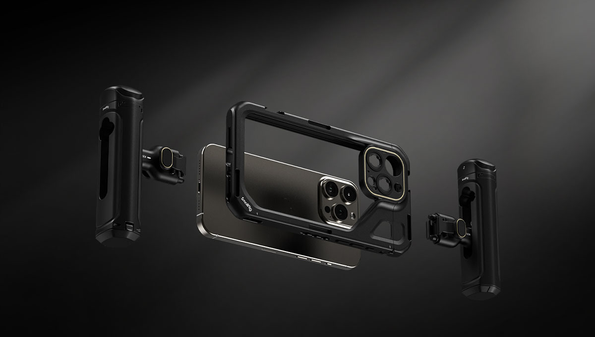 Smallrig Zestaw do vlogowania Mobile Video Kit Dual Handheld dla iPhone 15 Pro B