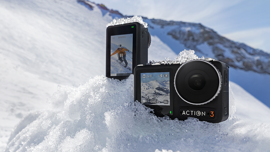 Kamera Sportowa DJI Action 3 Adventure Combo
