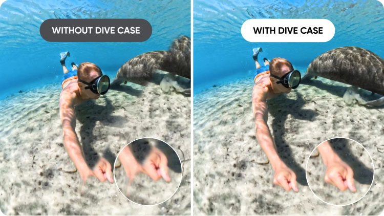 Insta360 X4 Invisible Dive Case niewidzialna obudowa wodoszczelna
